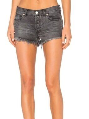 free people we the free cutoff denim mini shorts, 29